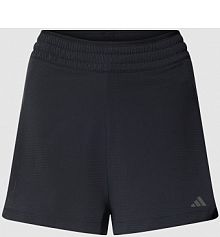 Szorty z nadrukiem z logo Adidas Training czarne damskie EAN IL9278