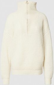 Sweter z dzianiny z kołnierzem LANIUS damski EAN 223 13595-00