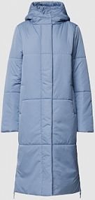 Płaszcz pikowany z kapturem LANIUS niebieski damski EAN 223 13013-00