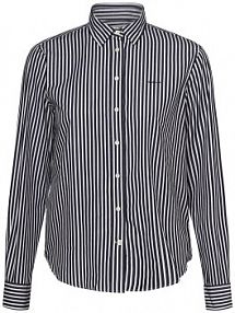 Koszula  Kobiety Bawełna niebieska/biała w paski 44 Gant damska