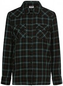 Koszula  Kobiety Bawełna zielona w kratkę XS Noisy May damska