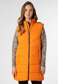 Kamizelka pikowana Kobiety pomarańczowa jednolity S Noisy May damska