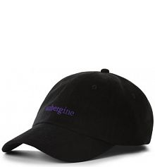 Czapka z daszkiem Kobiety Bawełna czarna jednolity ONE SIZE IPURI damska