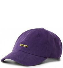 Czapka z daszkiem Kobiety Bawełna lila jednolity ONE SIZE IPURI damska