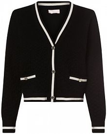 Kardigan  Kobiety czarny jednolity XS Liu Jo Collection