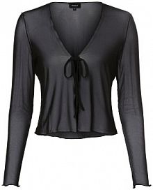 Bluzka  Kobiety czarna jednolity XS Aygill's damska