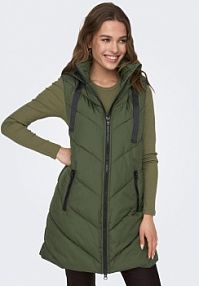 Kamizelka JDY zielona damska 