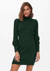 Sukienka dzianinowa ONLY zielona 