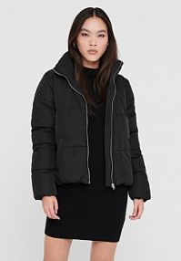 Kurtka puchowa JDY czarna damska Zimowa