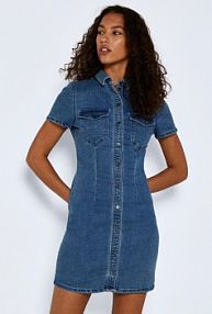 Sukienka Noisy May granatowa 