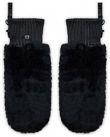 Rękawiczki skórzane EMU Australia czarne Damskie