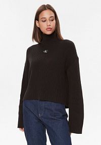 Golf Calvin Klein Jeans czarny damski 