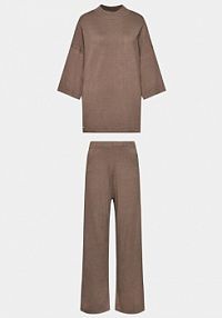 Piżama Selmark beżowa damska 