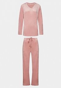 Piżama Selmark różowa damska 