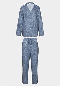 Piżama Selmark niebieska damska 