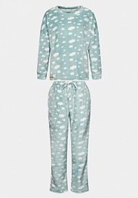 Piżama Selmark zielona damska 