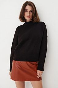 Sweter Mohito czarny damski