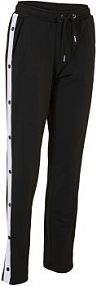 Spodnie dresowe z napami, szybko schnące  damskie Bonprix