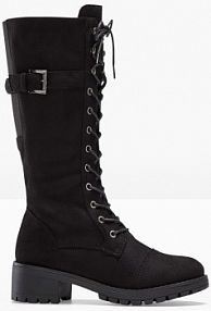 Kozaki sznurowane  damskie Bonprix