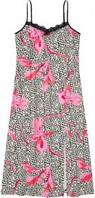 Długa koszula nocna z delikatną koronką  Bonprix