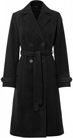 Trencz zimowy w optyce wełny  Bonprix