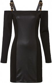 Sukienka ze sztucznej skóry  Bonprix