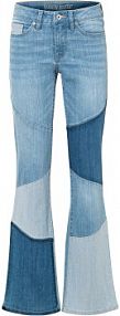 Dżinsy Flared mid waist  damskie Bonprix