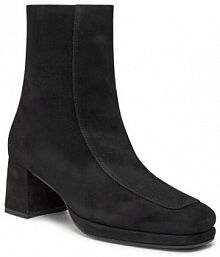 Botki na obcasie Gabor czarne