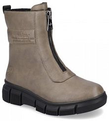 Kozaki Rieker brązowe damskie