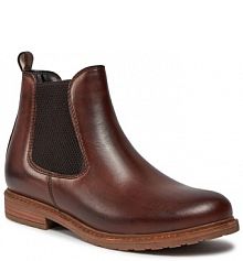 Sztyblety Tamaris brązowe damskie