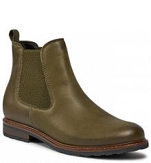 Sztyblety Tamaris zielone damskie