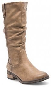 Klapki eleganckie Mustang beżowe