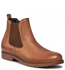 Sztyblety Tamaris brązowe damskie