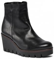 Botki na obcasie Gabor czarne