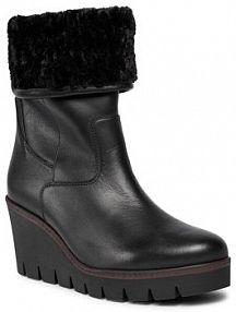 Botki na obcasie Gabor czarne