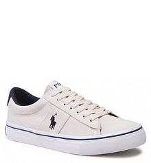 Tenisówki Polo Ralph Lauren beżowe damskie