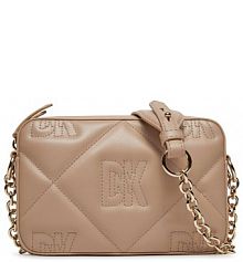 Torebka listonoszka DKNY beżowa