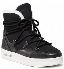 Śniegowce U.S. Polo Assn. czarne damskie