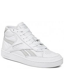 Półbuty sznurowane Reebok Classic białe damskie