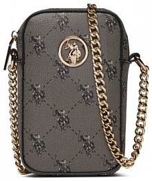 Torebka wieczorowa U.S. Polo Assn. czarna