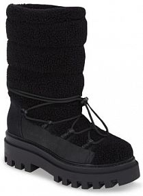 Śniegowce Calvin Klein Jeans czarne damskie