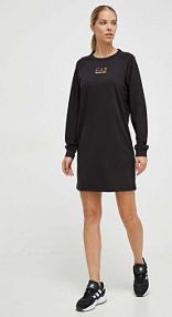 Sukienka mini EA7 Emporio Armani  czarna 6RTA51.TJ9RZ