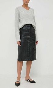 Spódnica midi Beatrice B  czarna 23FA5776MET