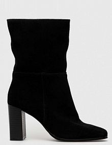 Botki na obcasie Medicine  czarne RW23.OBD501