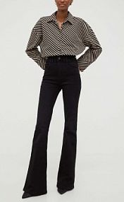 Jeansy Answear.LAB  czarne damskie 10503.TWK