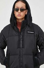 Kurtka puchowa Converse  czarna damska 10023727.A01