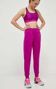 Spodnie dresowe Under Armour  różowe damskie 1373054