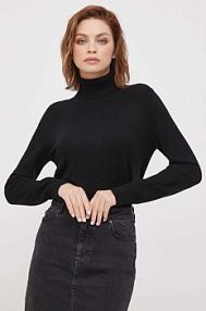 Golf United Colors of Benetton  czarny damski 10K1D202D.700