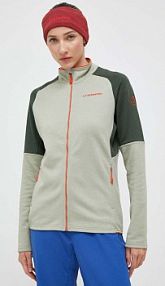 Bluza rozpinana la sportiva  zielona damska M34730711