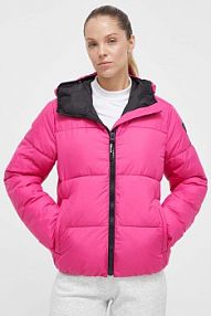 Kurtka puchowa Rossignol  różowa damska RLMWJ54